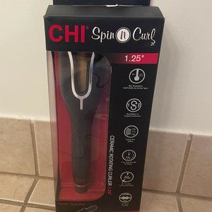 CHI Spin n Curl Ceramic Rotating Curler 1.25"
